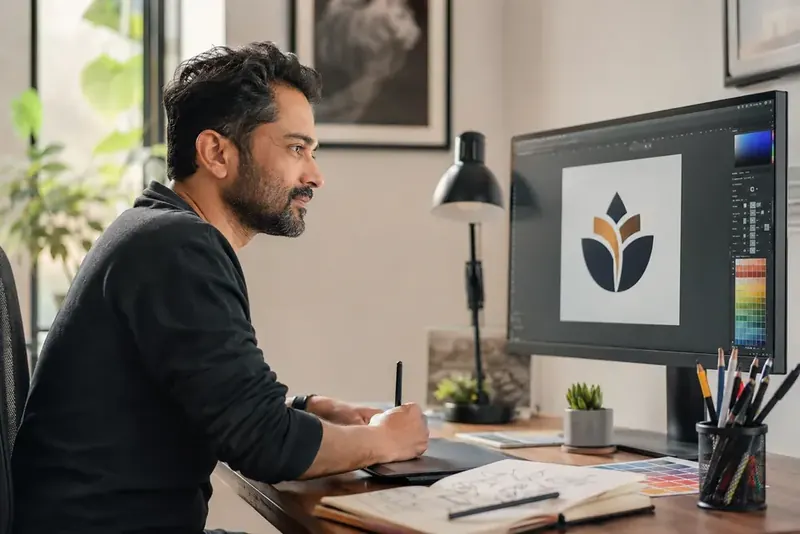 Circle Design branding and creative process visual
