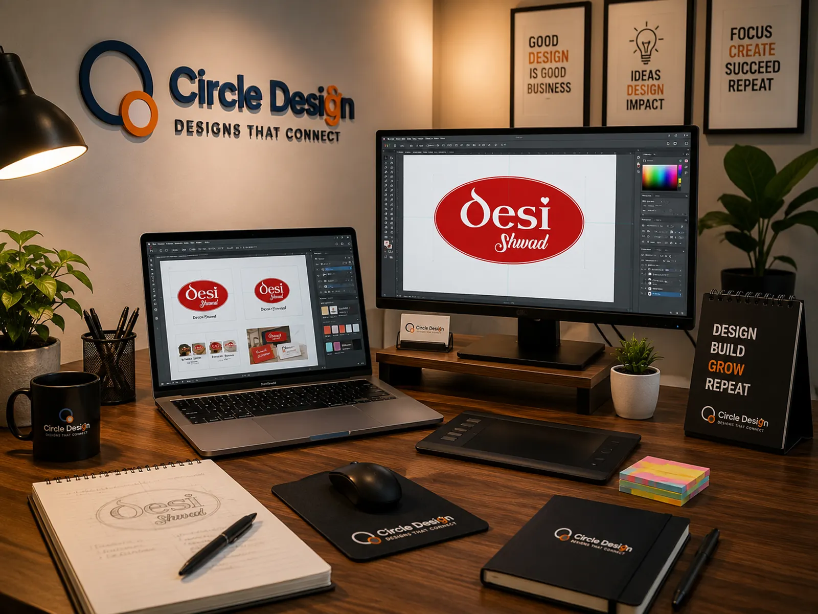 Graphic and print design category image from Circle Design